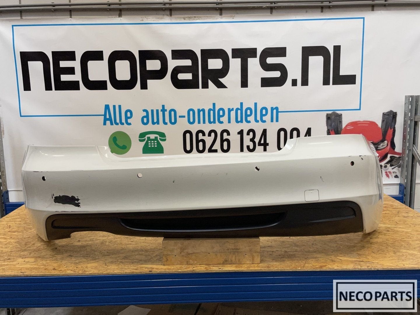 BMW 1 SERIE E82 E88 M ACHTERBUMPER BUMPER ORIGINEEL, Gebruikt, -, -, Ophalen of Verzenden