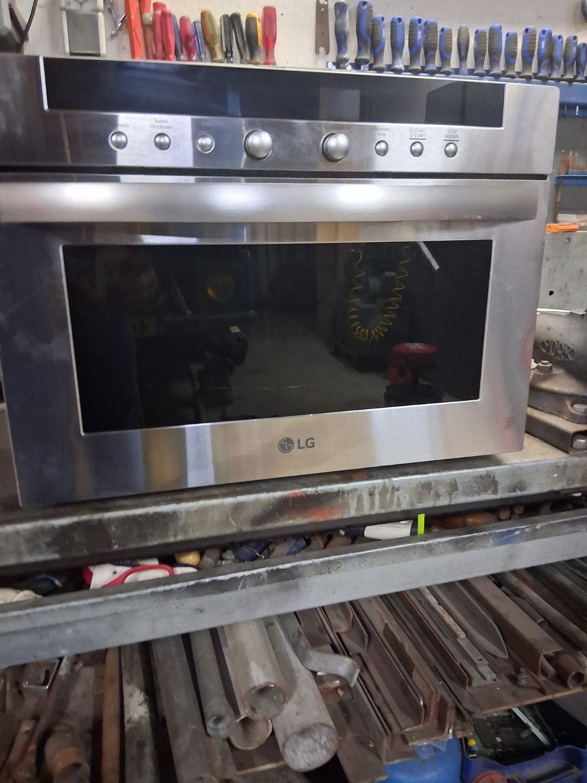LG multifunctionele combimagnetron, Ophalen, Minder dan 45 cm, Combi-oven, Draaiplateau
