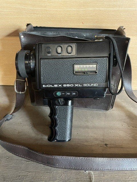Camera Bolex 580 Sound Super 8, Ophalen, 8mm, Camera