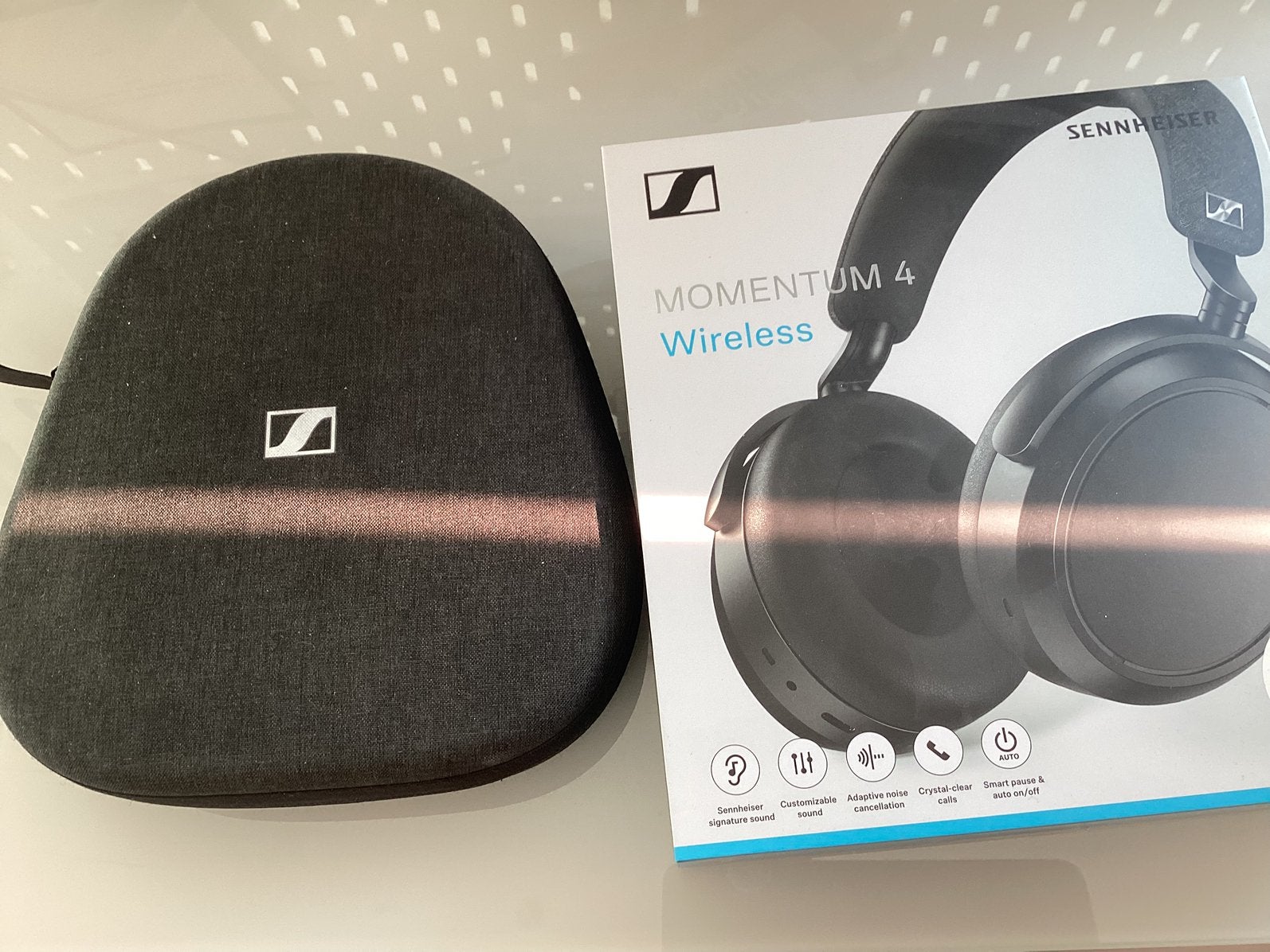 Headphones, koptelefoons Sennheiser Momentum 4, Audio, Tv en Foto, Koptelefoons, Ophalen of Verzenden, Zo goed als nieuw, Sennheiser