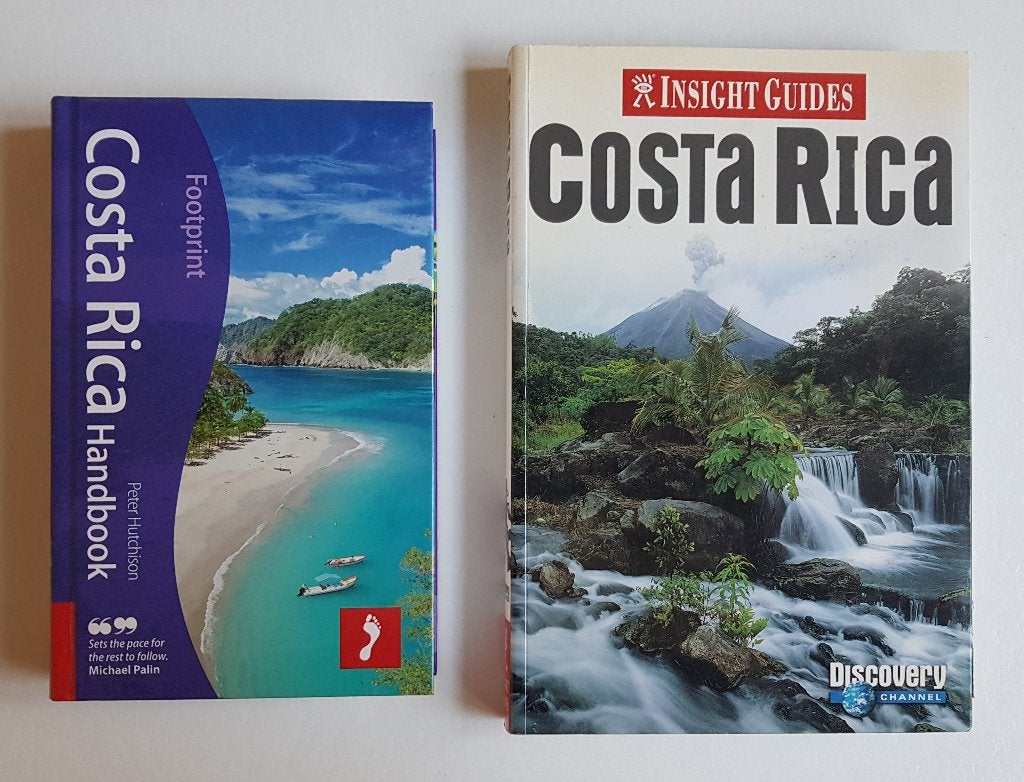 2 reisgidsen Costa Rica, Overige merken, Zo goed als nieuw, Reisgids of -boek, Midden-Amerika