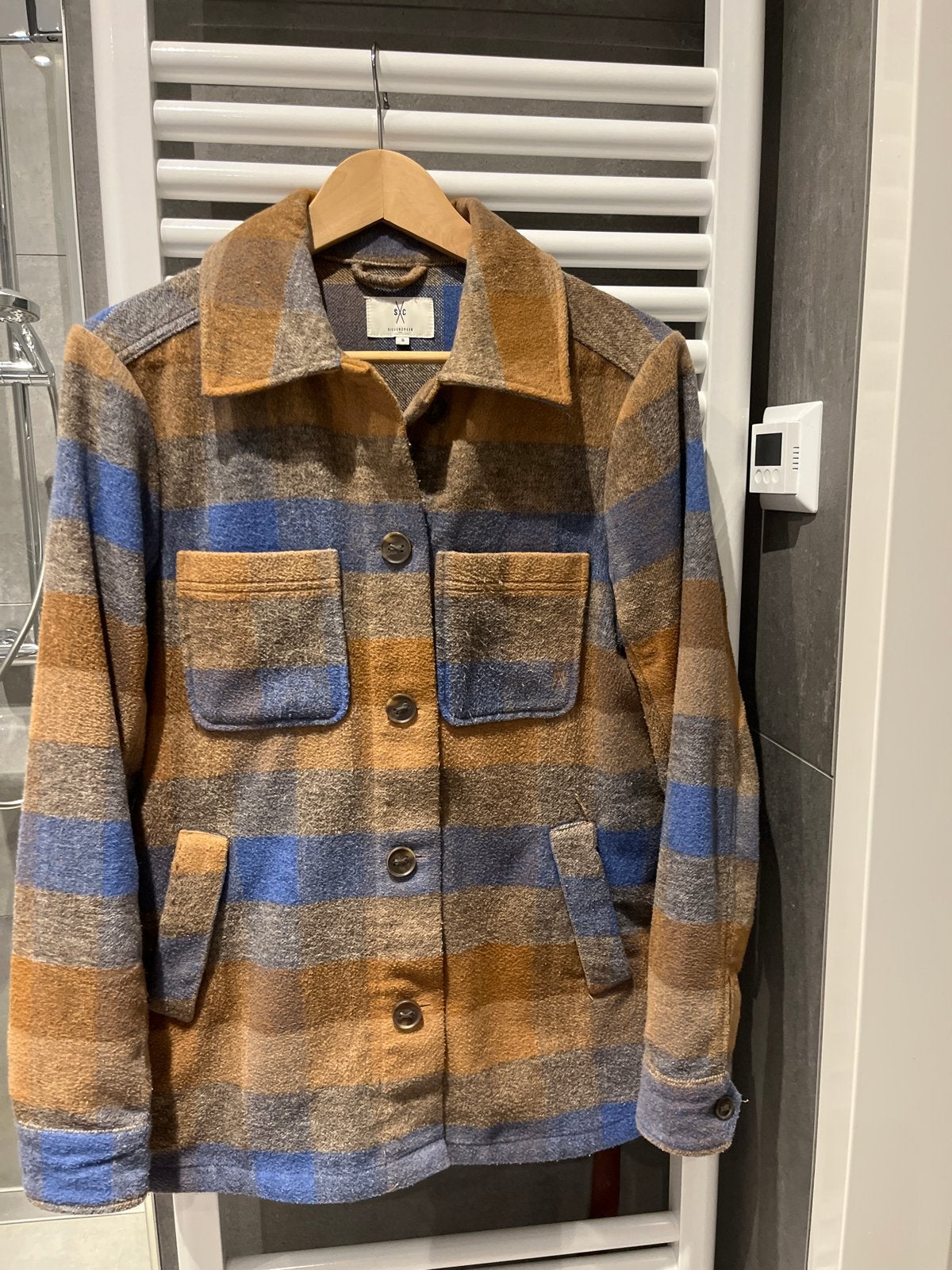 Silvercreek Geruite Overshirt - Maat S, Ophalen of Verzenden, Gedragen, Maat 38/40 (M), Bruin