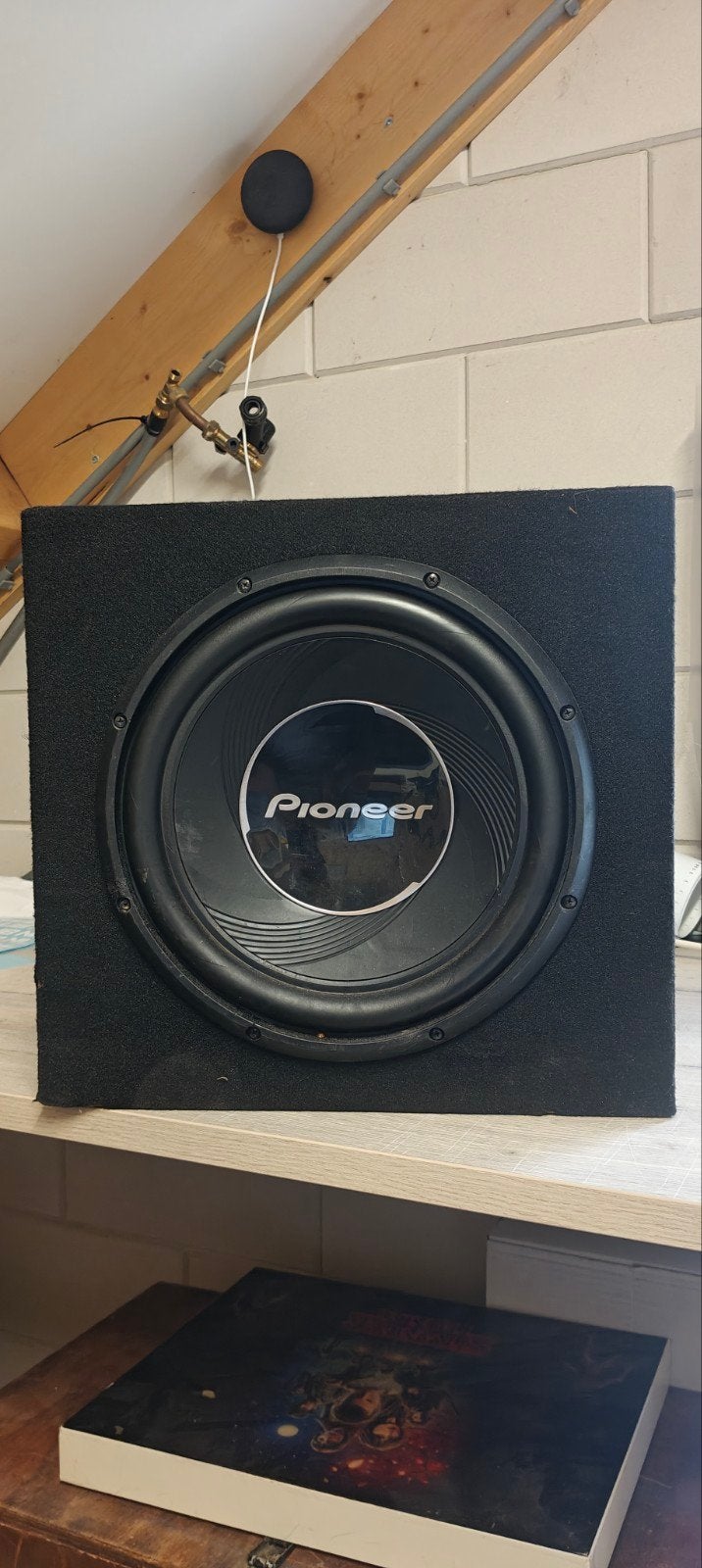 Pioneer Subwoofer met ingebouwde versterker 500W, Ophalen of Verzenden