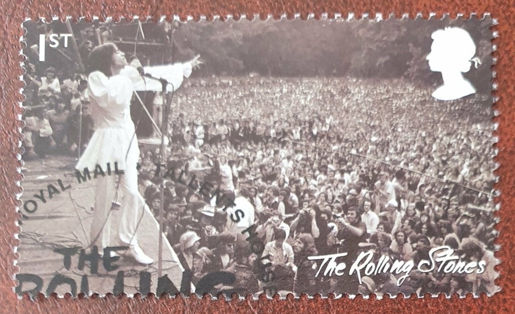 273-26 Engeland / The Rolling Stones, Verzenden, Gestempeld