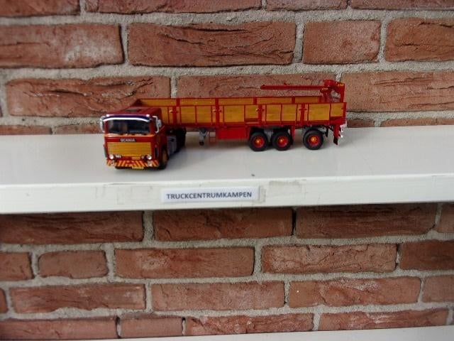 WSI  Scania  1  6 x 4  van  Holtrop - Assen., Ophalen of Verzenden, Nieuw, Bus of Vrachtwagen, Wsi