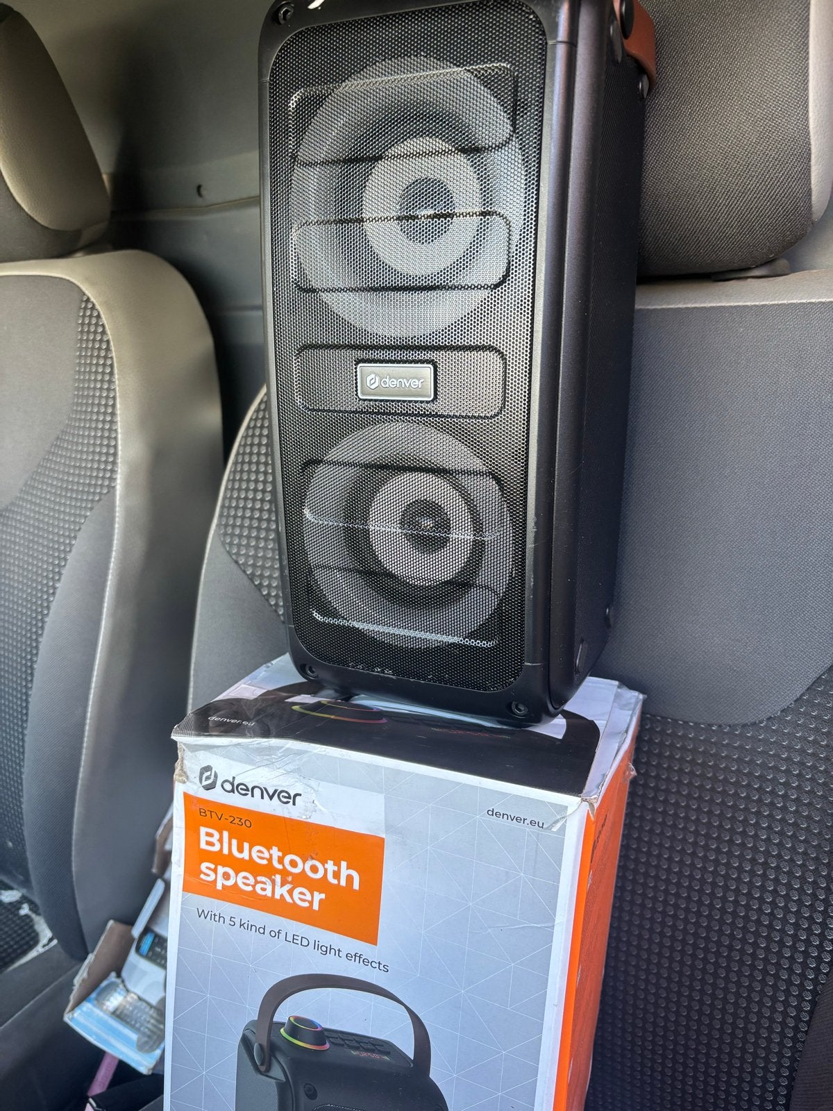 Denver BTV-230 Bluetooth Speaker - Goede Bass en Geluid, Audio, Tv en Foto, Ophalen of Verzenden, Zo goed als nieuw, Draagbare speaker