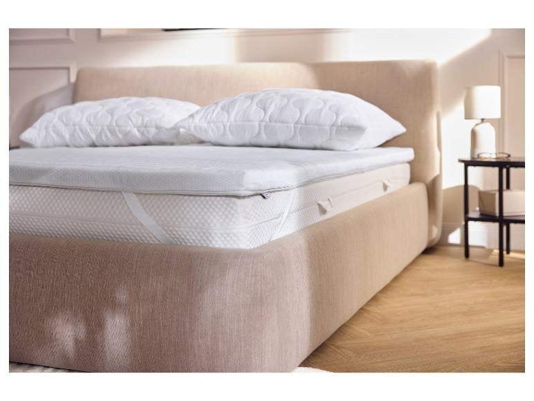 ALOE VERA TOPPER LIDL, Ophalen, Tweepersoons, Zo goed als nieuw, Matras