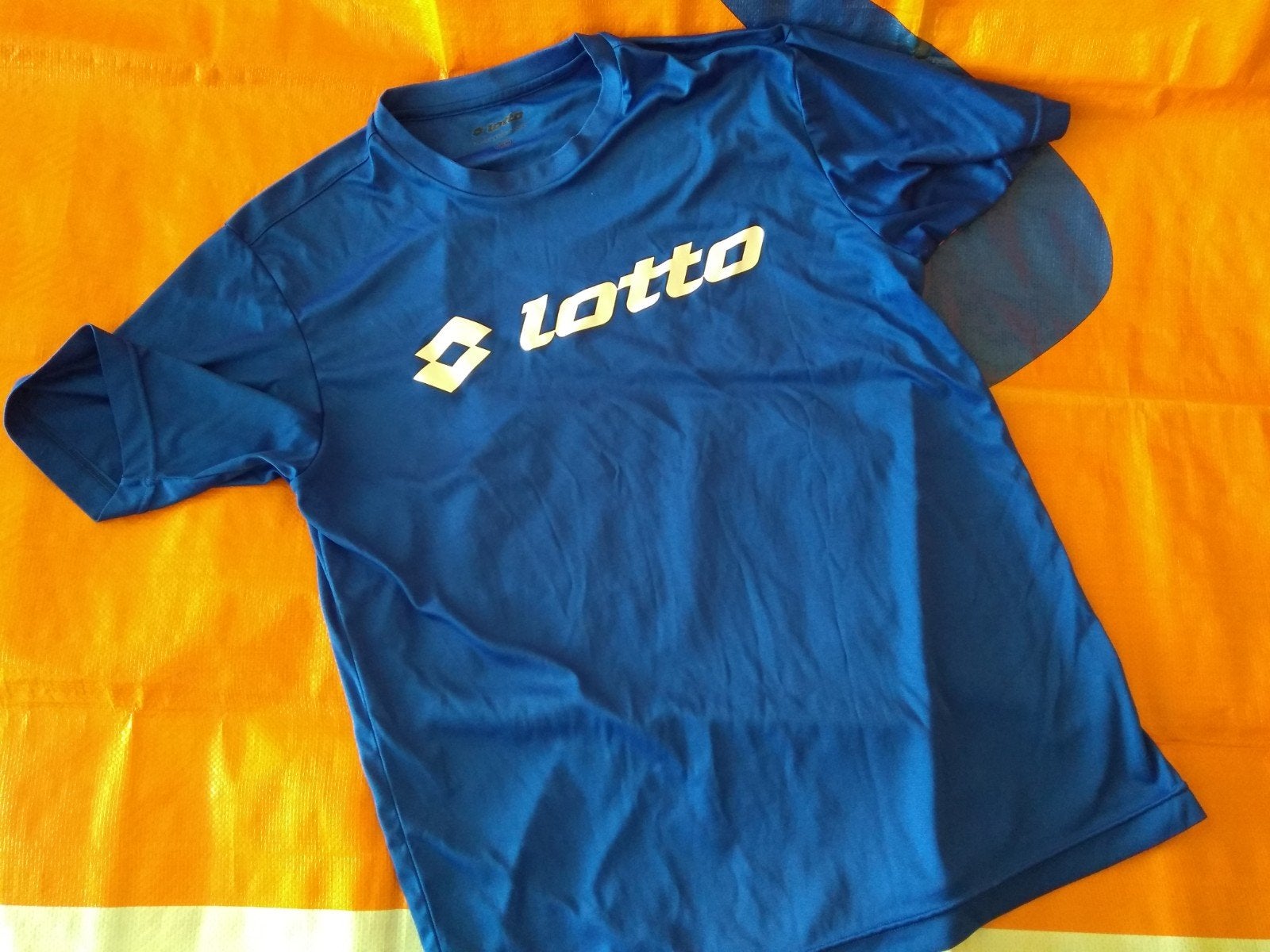 Lotto sport shirt, maat XL, Lotto, Blauw, Maat 56/58 (XL), Ophalen of Verzenden