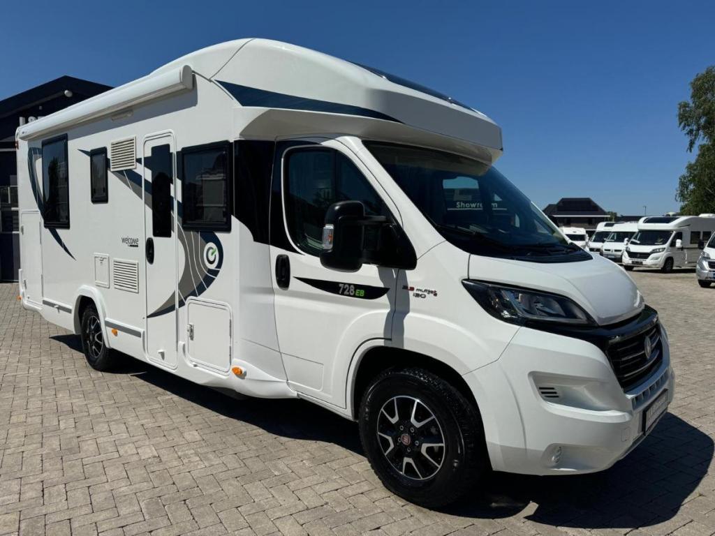 Chausson Welcome 728EB Queensbed hefbed 2020 Euro 6, Ringverwarming, Fiat, Half-integraal, Tot en met 4