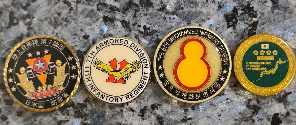 Challenge coin, Verzamelen, Militaria | Algemeen, Landmacht, Embleem of Badge, Amerika, Ophalen of Verzenden