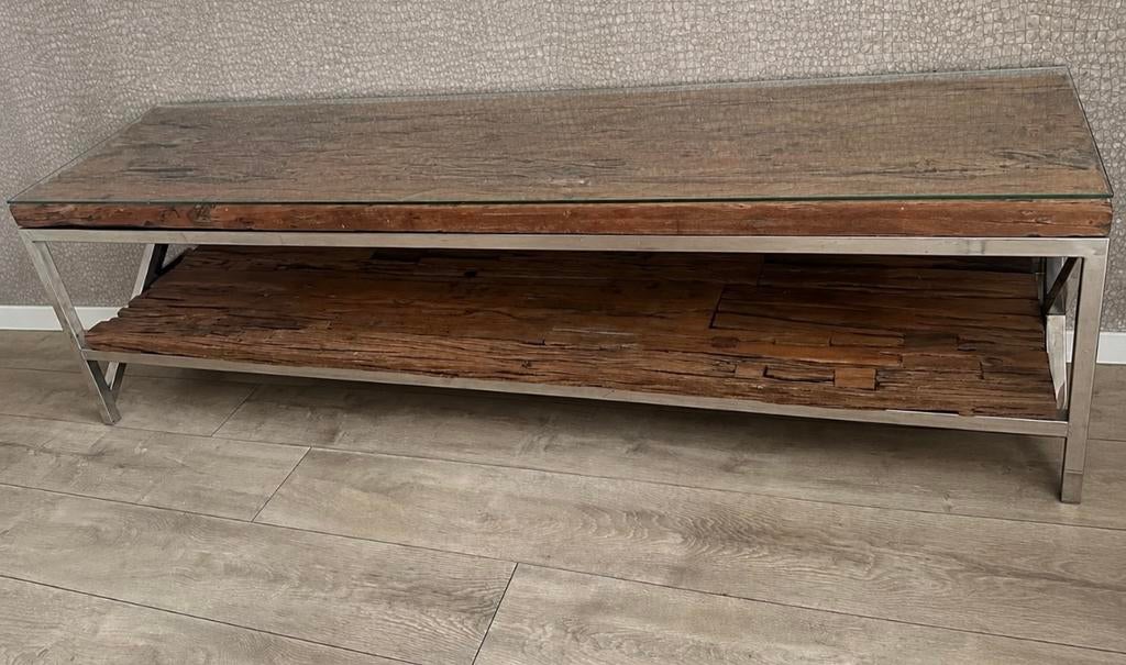 TV-dressoir tv kast Kensington richmond 180 breedt, Huis en Inrichting, Tafels | Salontafels, Ophalen, 50 tot 100 cm, Zo goed als nieuw