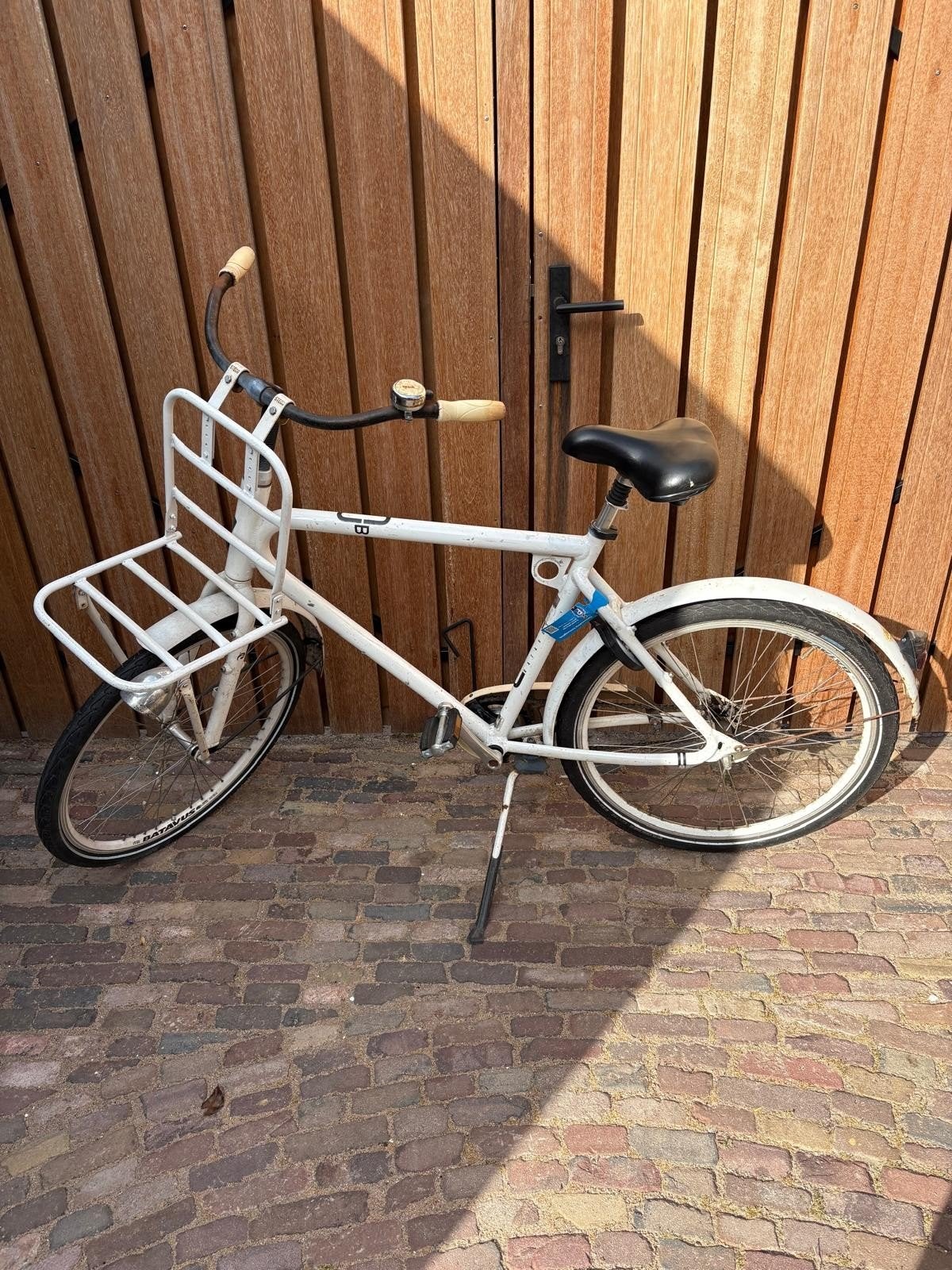 Gebruikte Batavus stadsfiets, ideaal voor studenten Leiden, Ophalen, Gebruikt, Terugtraprem, Batavus