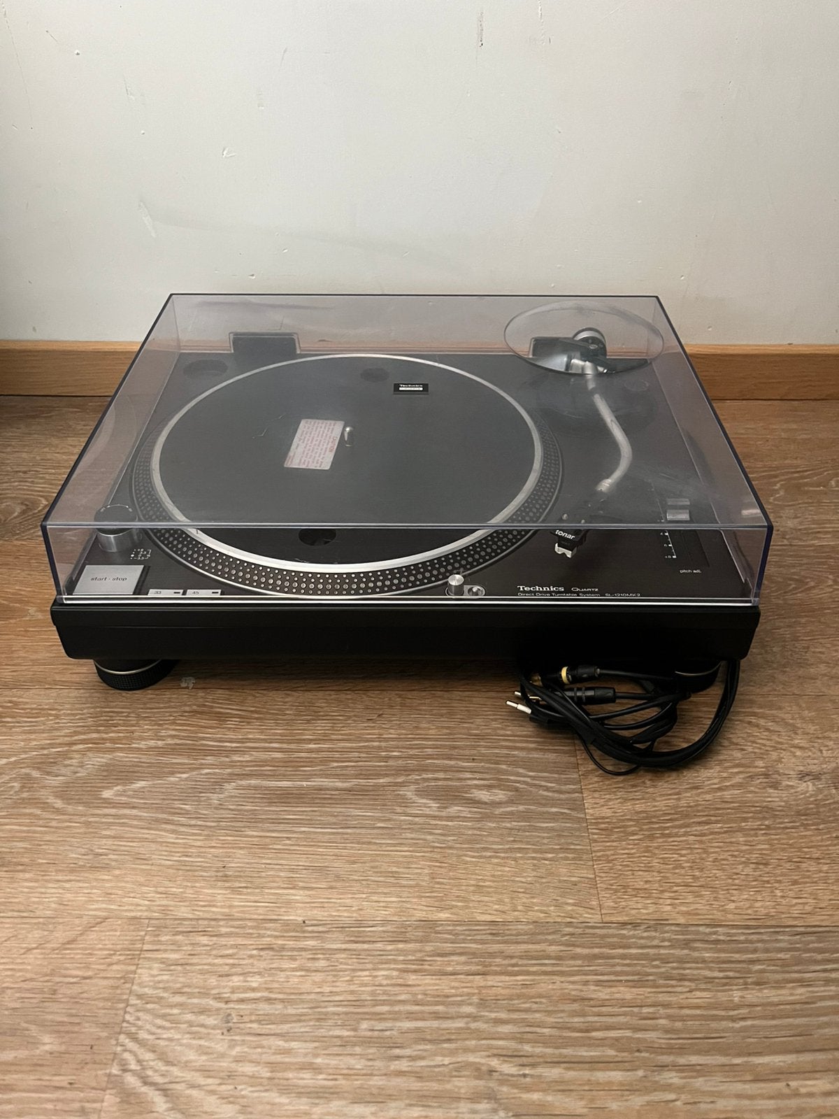 Technics Direct Drive SL1210 MK2 Black, Ophalen, Zo goed als nieuw, Draaitafel, Technics