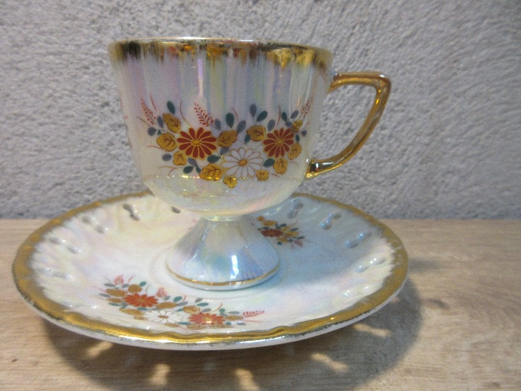 Vintage Versailles kop en schotel, Ophalen of Verzenden