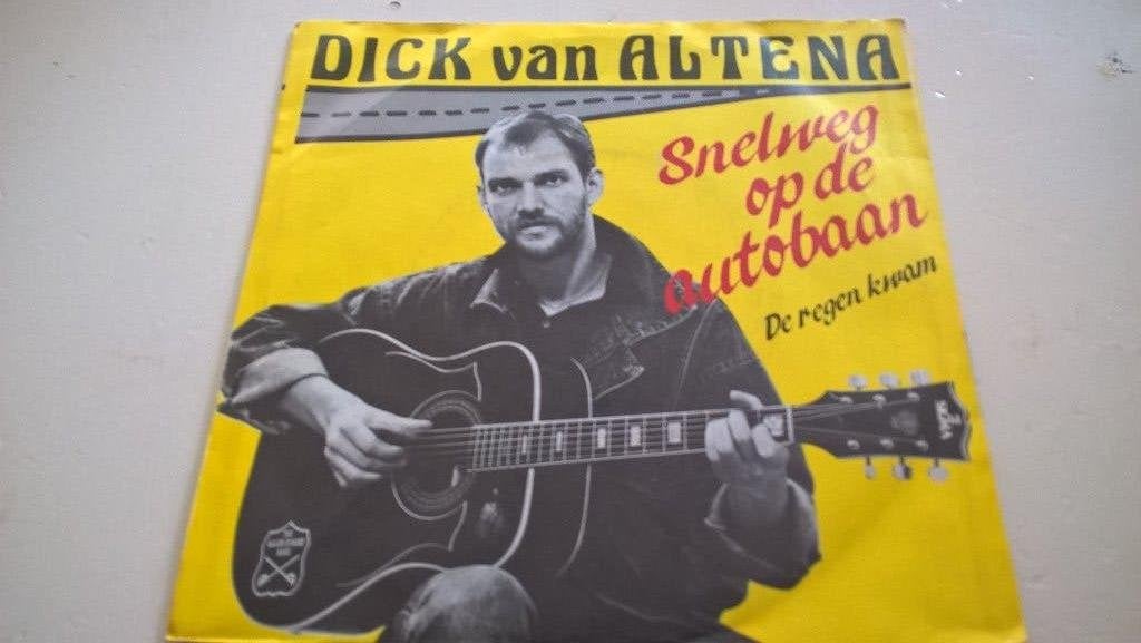 DICK  VAN  ALTENA, Ophalen of Verzenden, Zo goed als nieuw, 7 inch, Levenslied of Smartlap