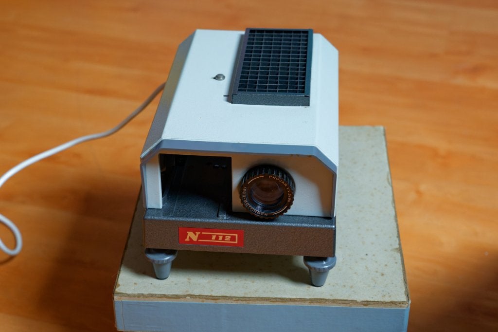 Diaprojector N112 met werkende lamp, Verzamelen, Ophalen of Verzenden, 1960 tot 1980, Projector
