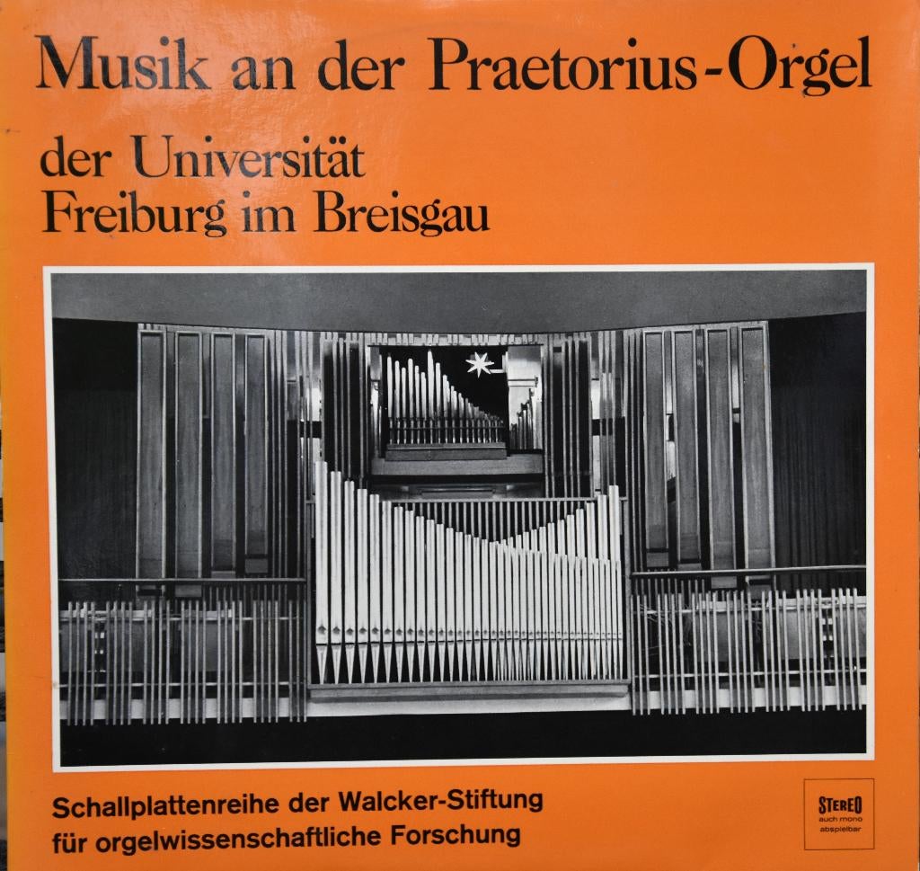 Musik an der Praetorius-orgel Universität Freiburg Breisgau, Overige typen, Ophalen of Verzenden, Zo goed als nieuw, 12 inch