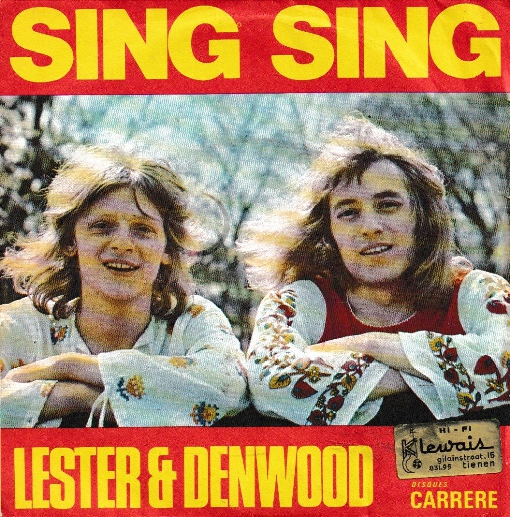 Lester & Denwood - Sing sing, Cd's en Dvd's, Vinyl Singles, Ophalen of Verzenden, Gebruikt, Pop