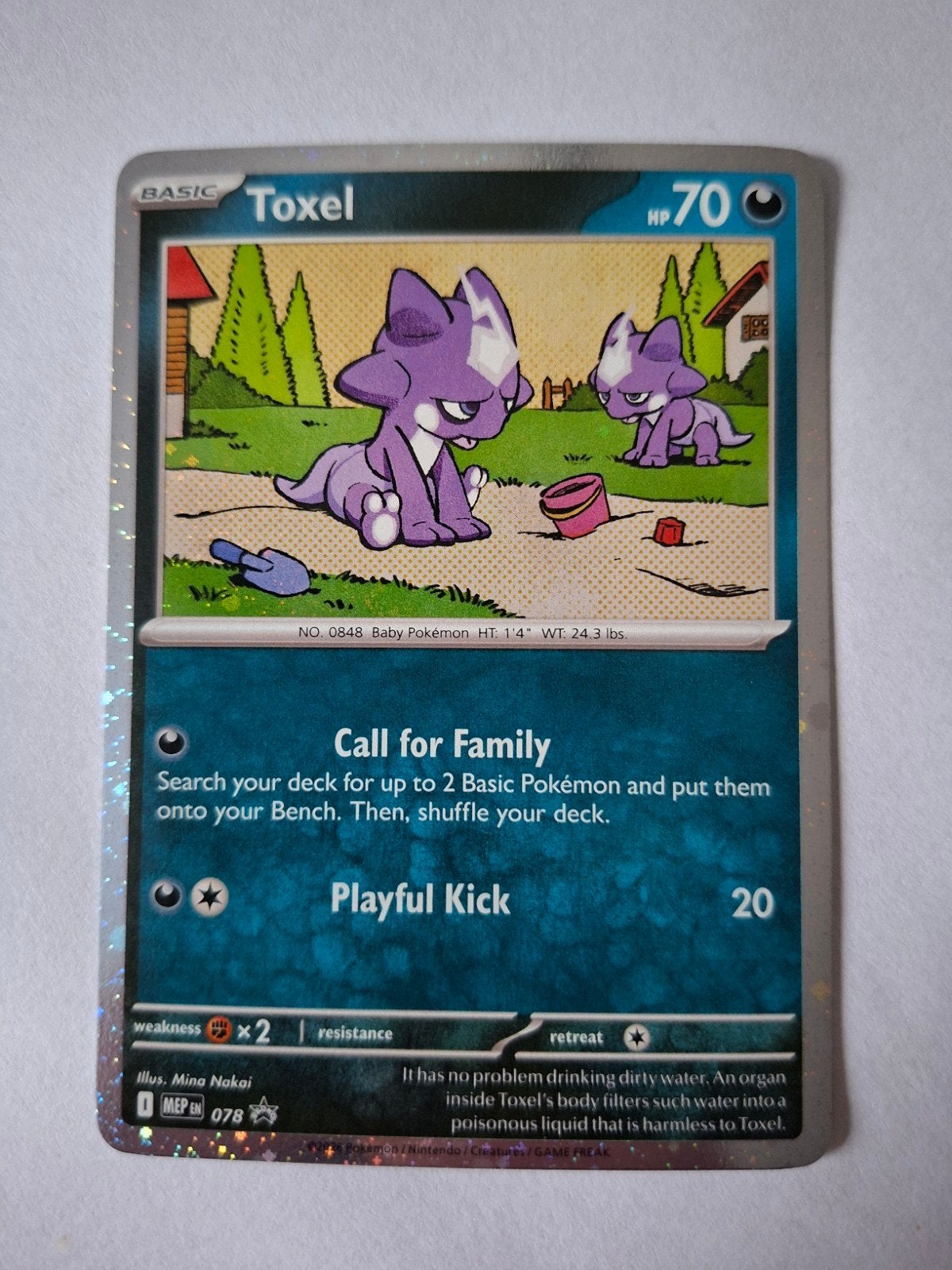 Toxel Black Star Promo #MEP 078, Ophalen of Verzenden, Nieuw