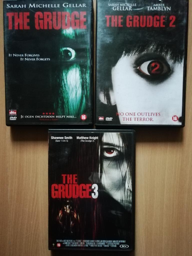 the grudge ( set - delen 1-2-3 ), Vanaf 16 jaar, Ophalen of Verzenden, Zo goed als nieuw, Overige genres
