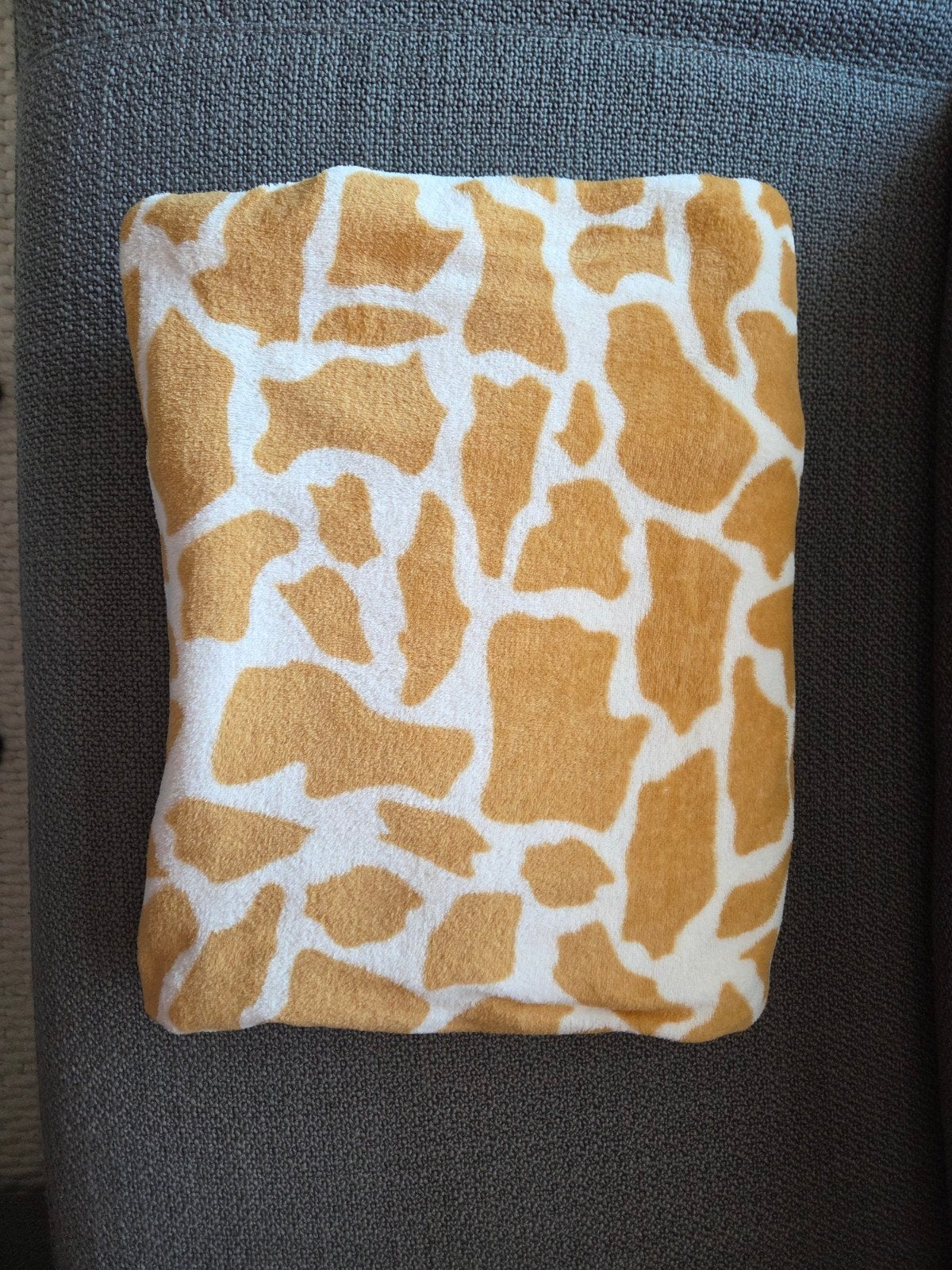 Plaid met giraffe print - 2,5m x 2m, Nieuw, Ophalen of Verzenden, Plaid, Meerkleurig