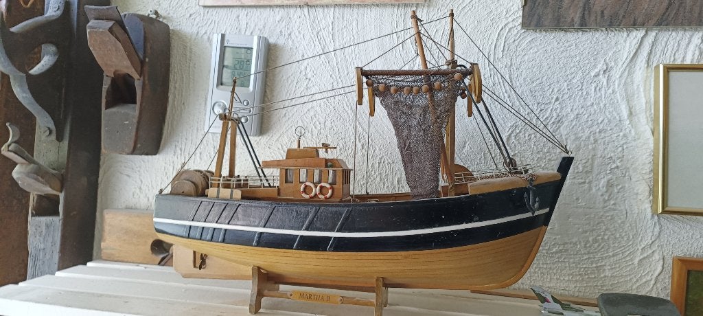 Model boot, Ophalen, Zo goed als nieuw