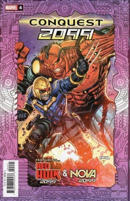 Conquest 2099 (2024) #4 (Of 5) Frame Variant Cover Lashley, Boeken, Strips | Comics, Nieuw, Eén comic, Amerika, Verzenden