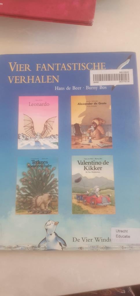 Vier Fantastische Verhalen - Hans de Beer, Burny Bos, Ophalen of Verzenden
