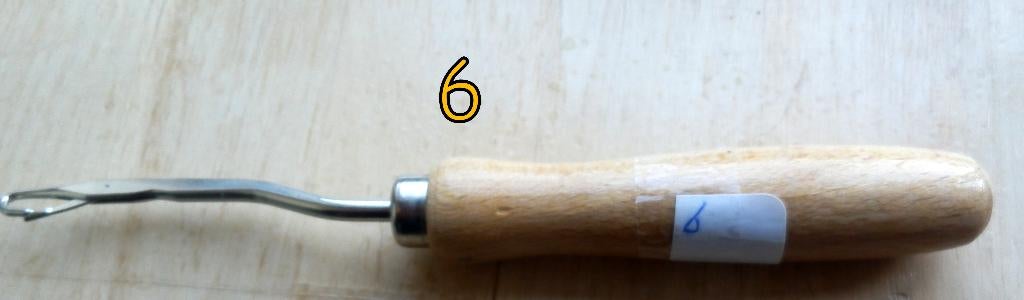 Nr.6 --- Smyrnanaald – knoopnaald  -, Ophalen of Verzenden, Gebruikt