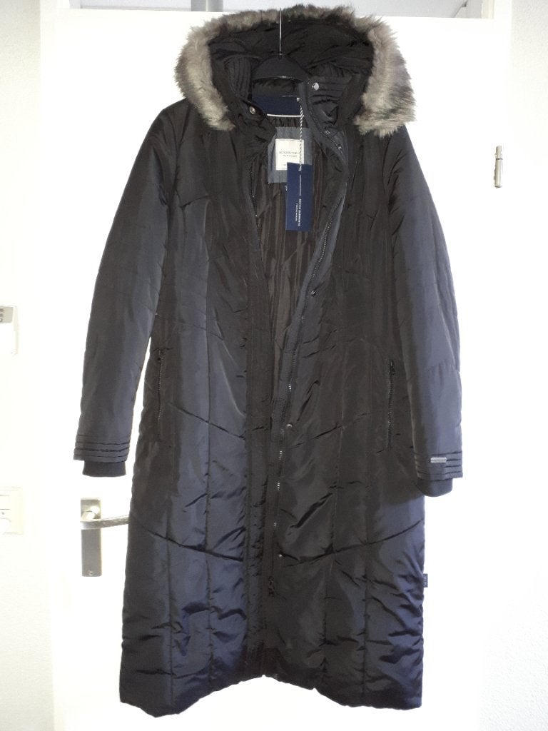 Dutch Elements dames winterjas nieuw, maat 42, Dutch Elements, Zwart, Maat 42/44 (L), Nieuw