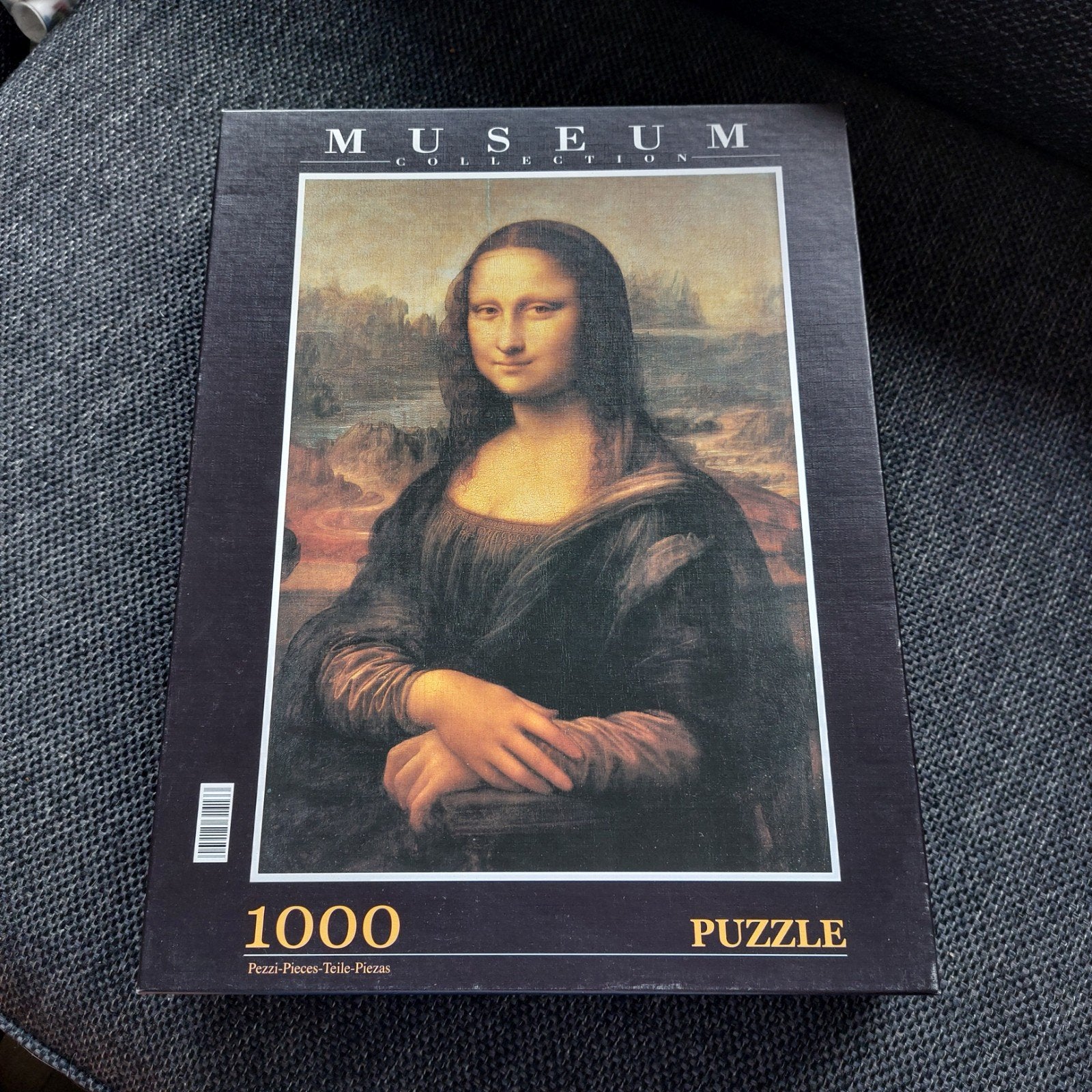 Mona Lisa Legpuzzel 1000 stukjes, Ophalen of Verzenden, 500 t/m 1500 stukjes, Gebruikt, Legpuzzel