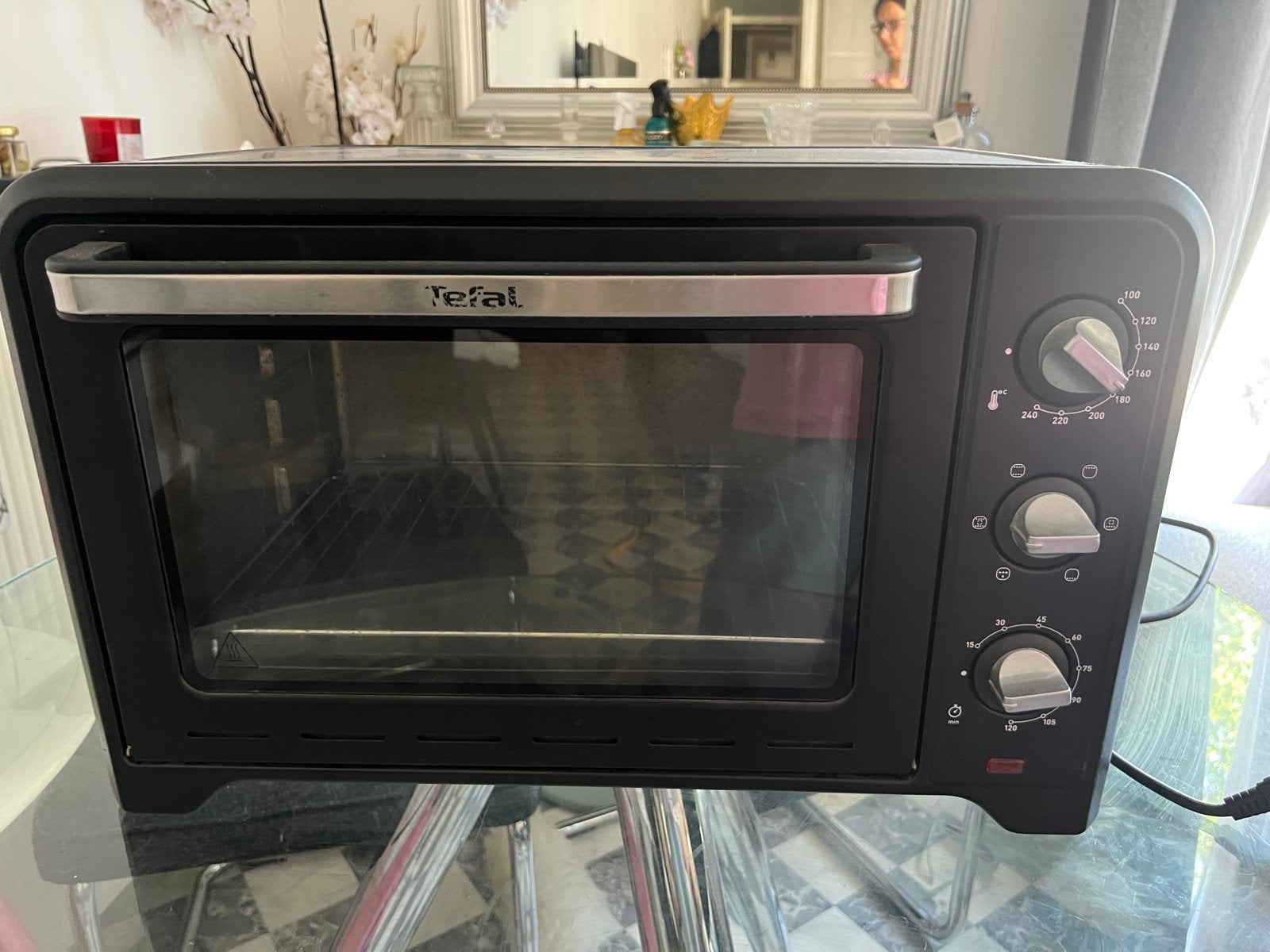 Tefal Mini-oven - Compacte en veelzijdige oven, Witgoed en Apparatuur, Ovens, Minder dan 45 cm, Gebruikt, Tefal, Ophalen of Verzenden