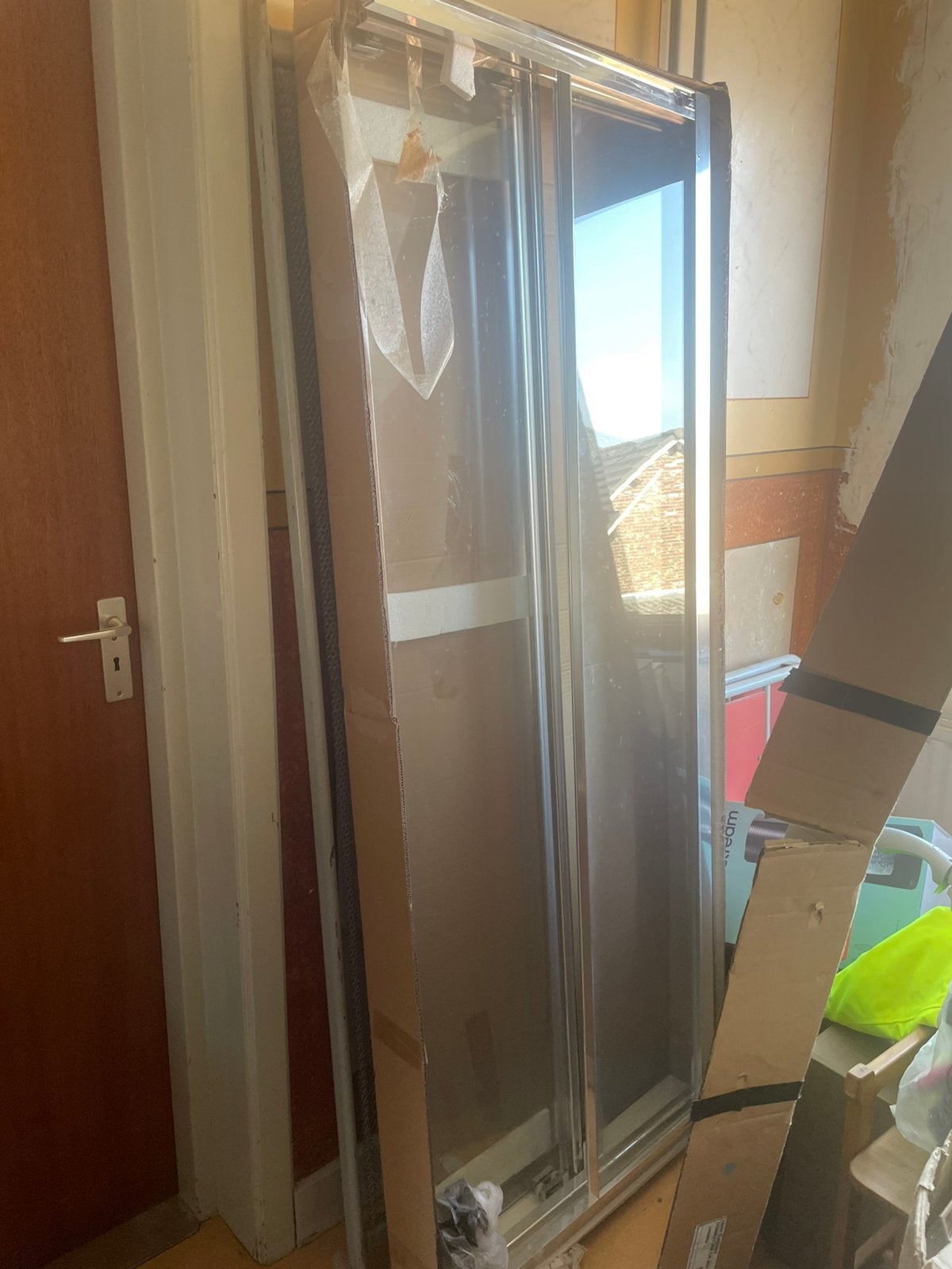 Douche cabine 80x80, Ophalen, Overige typen, 50 tot 100 cm, Zo goed als nieuw