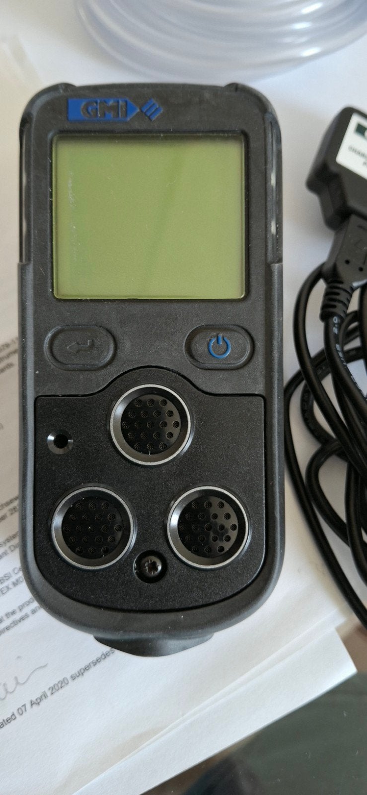 GMI Multigas detector 4 gas LEL/O2/H2S/CO, Ophalen, Zo goed als nieuw, Overige meters