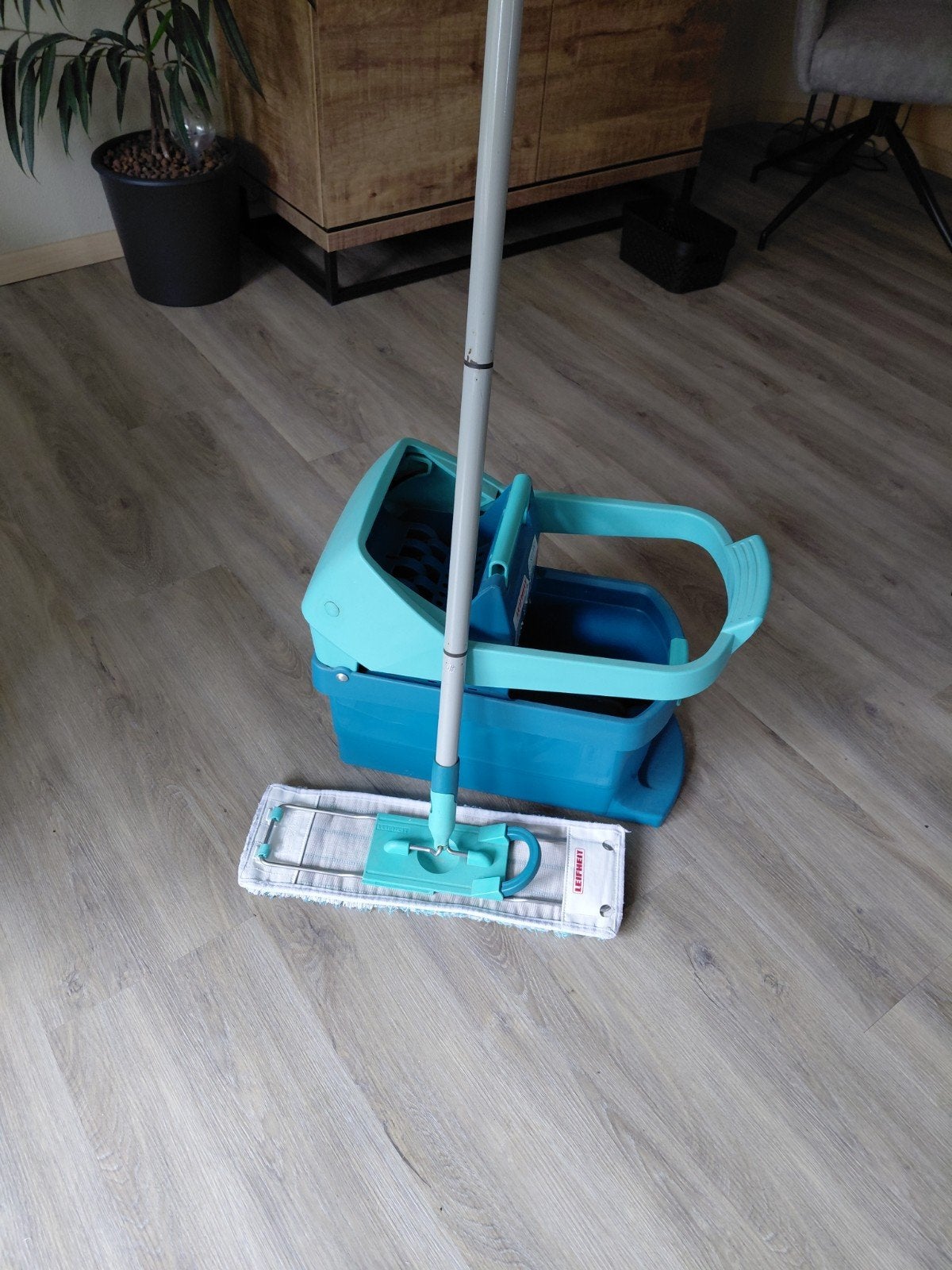 Leifheit vloerwisserset profi XL, Huis en Inrichting, Schoonmaakartikelen, Ophalen of Verzenden, Dweilemmer, -bak, of -wagen