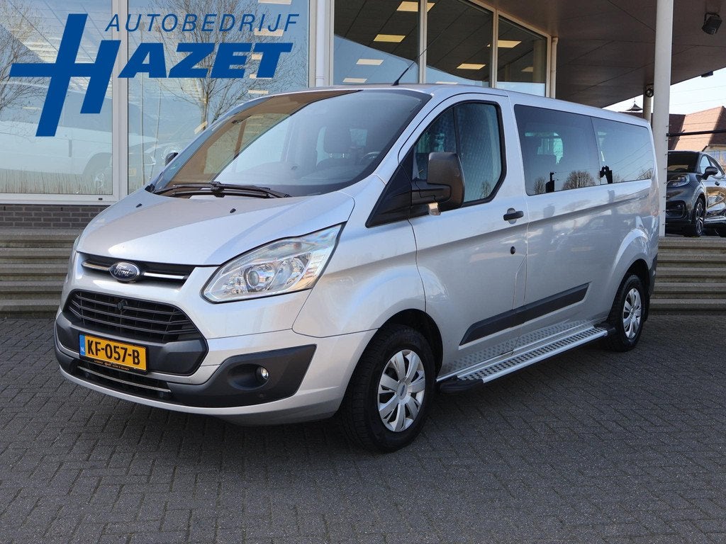 Ford Transit Custom 310 2.0 TDCI L2H1 9-PERSOONS EURO 6 *EXC, Auto's, Voorwielaandrijving, Stof, Gebruikt, Euro 6