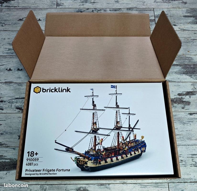 LEGO BrickLink Designer 910059 – Privateer Frigate Fortuna, Ophalen, Overige thema's, Nieuw, Complete set