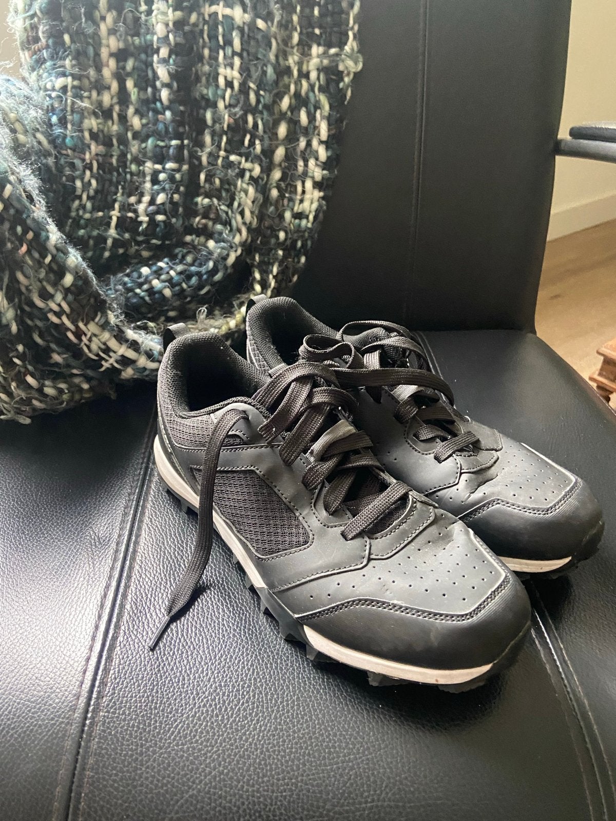 Rockrider mountainbikeschoenen - zwart ,44 /45, Gebruikt, Heren, Schoenen, Overige maten