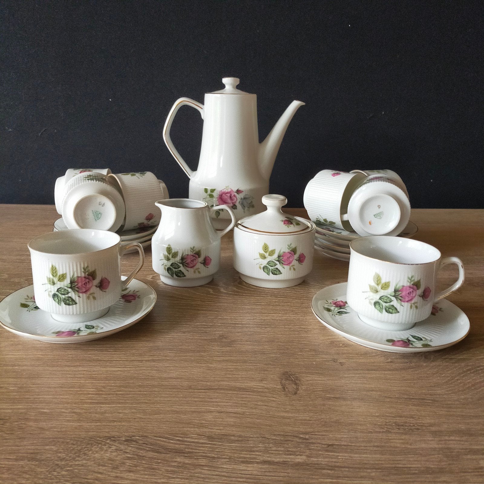 vintage koffieservies, Ophalen of Verzenden