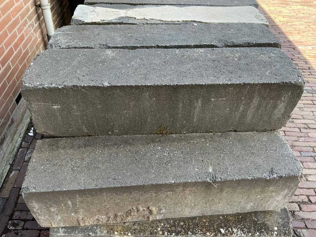 Gebruikte stapelblokken 60x15x15 getrommeld, Ophalen, Gebruikt, 25 tot 50 cm, Overige typen