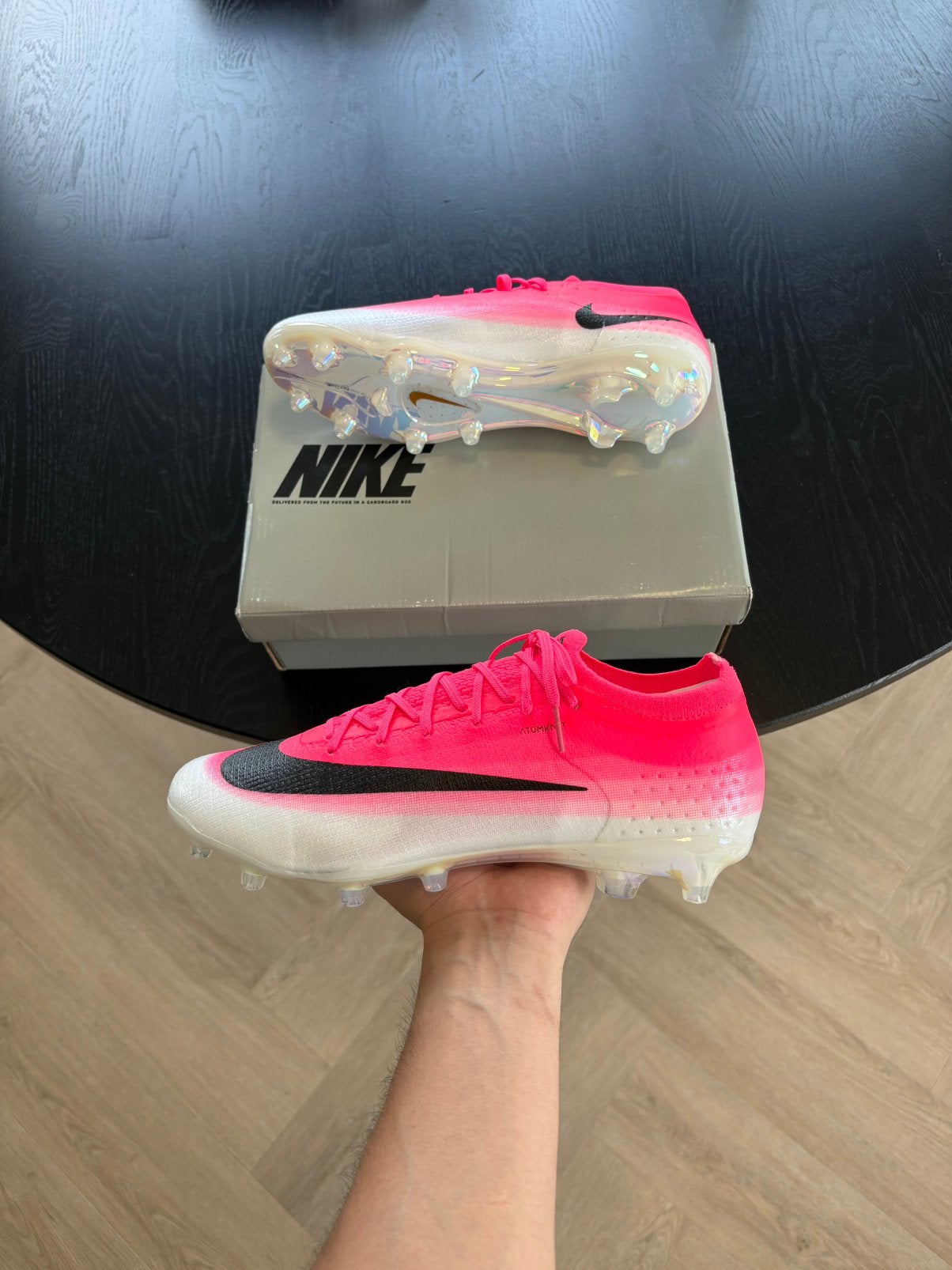 Nike Mercurial Vapor 17 Elite AG 43, Sport en Fitness, Voetbal, Maat XS of kleiner, Ophalen of Verzenden, Zo goed als nieuw, Schoenen
