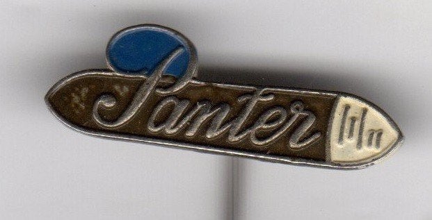 PANTER SIGAREN DONKER BLAUW VEENENDAAL VAN SCHUPPEN (A1), Ophalen of Verzenden, Gebruikt, Overige onderwerpen