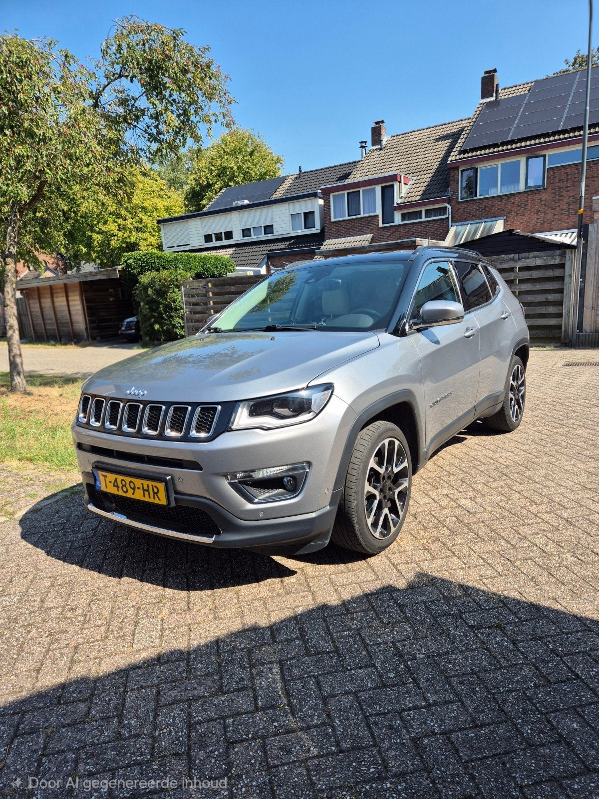 Jeep Compass  Goed onderhouden 1.4 Multiair 160pk 2018 Grijs, Auto's, Voorwielaandrijving, 450 kg, 4 cilinders, 75 €/maand