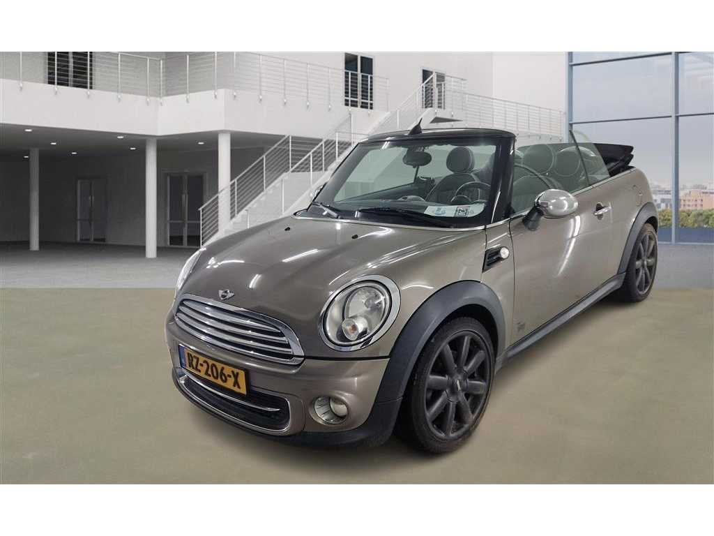 MINI Cabrio 1.6 Cooper , RZ-206-X, Auto's, Euro 5, Gebruikt, 4 cilinders, Cabriolet