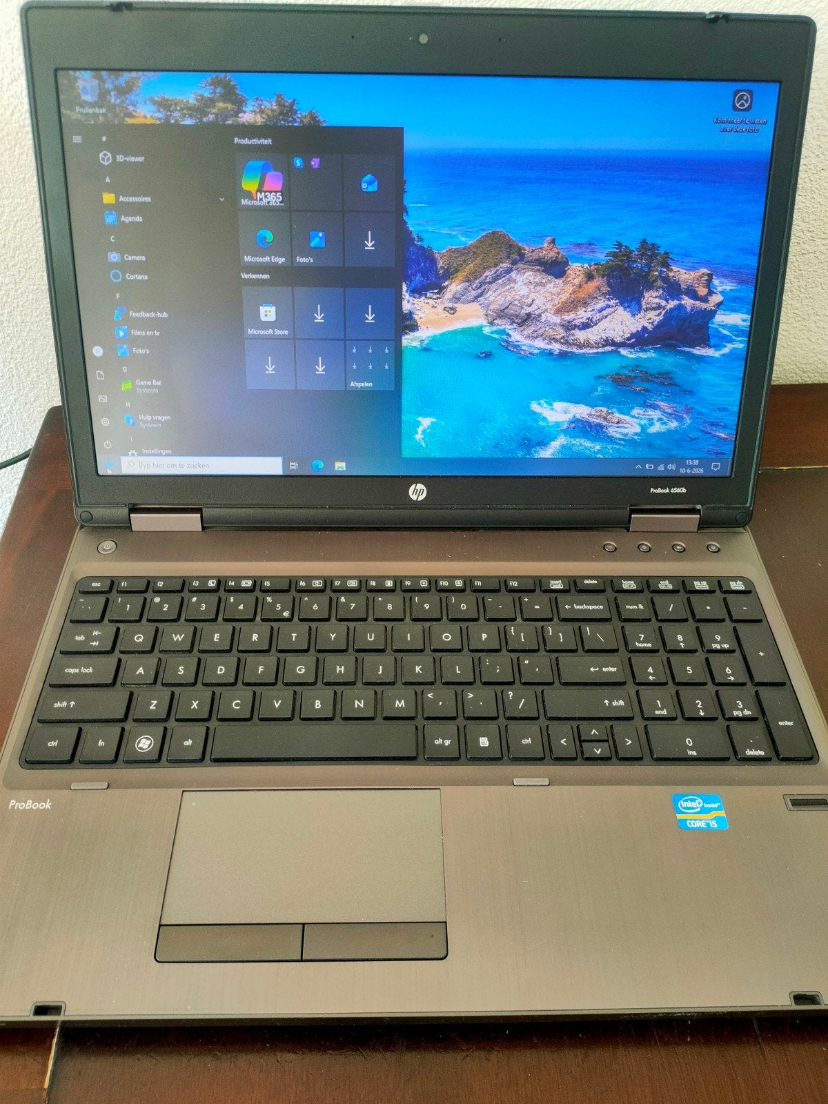 Krachtige HP Probook laptop met i5 processor te koop, Ophalen, Zo goed als nieuw, 15 inch, 2 tot 3 Ghz