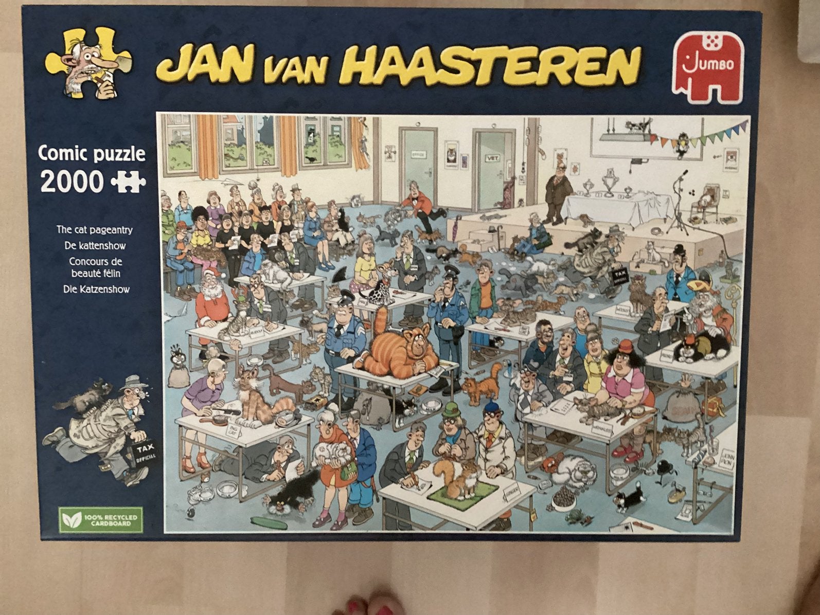Puzzels compleet alleen ophalen ,alle 5 samen 45 euro, Ophalen, Meer dan 1500 stukjes, Zo goed als nieuw
