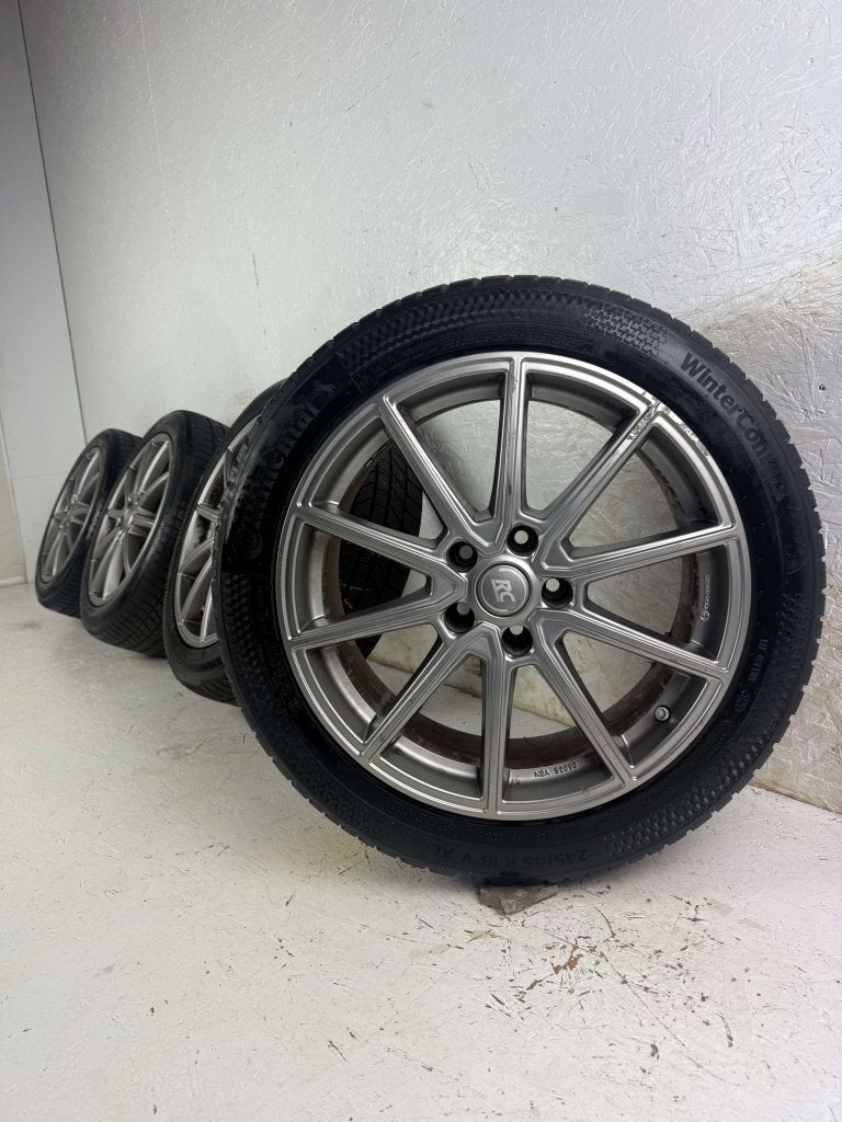 Audi A4 A5 VW Passat Skoda Superb velgen 18" 5x112 winterset, Niet ingevuld, 18 inch, Banden en Velgen, Niet ingevuld