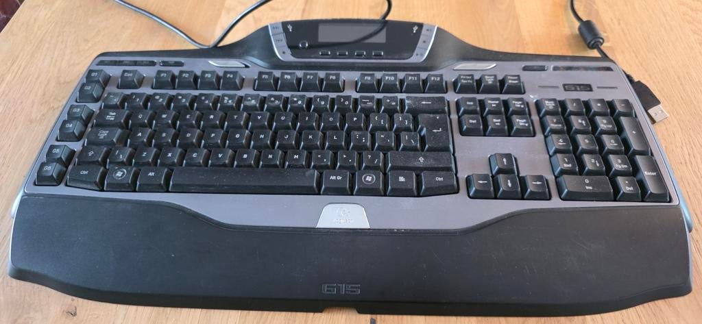 Logitech G15 Gaming Toetsenbord - Tegen elk aannemelijk bod, Computers en Software, Toetsenborden, Gebruikt, Qwerty, Bedraad, Gaming toetsenbord