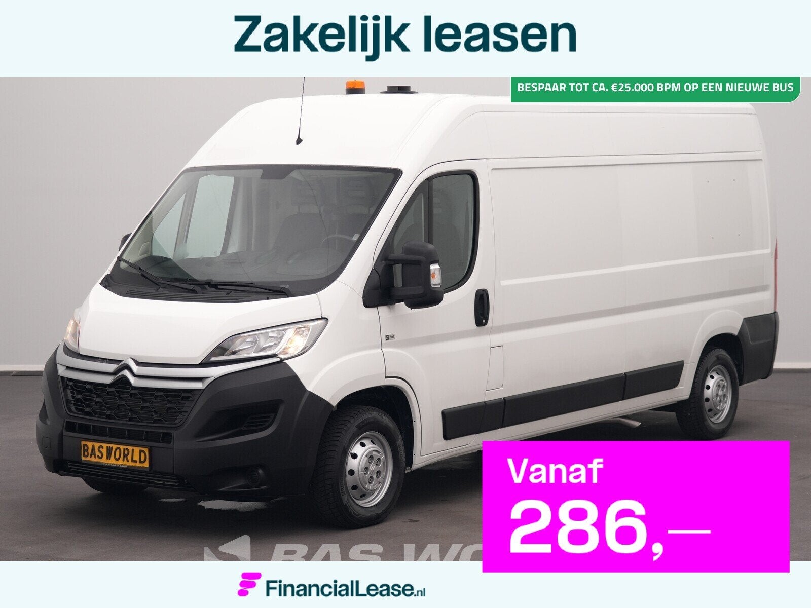 Citroën Jumper 130pk L3H2 Unieke kms! Airco Cruise Airco Tr, Stof, Gebruikt, Euro 6, 4 cilinders