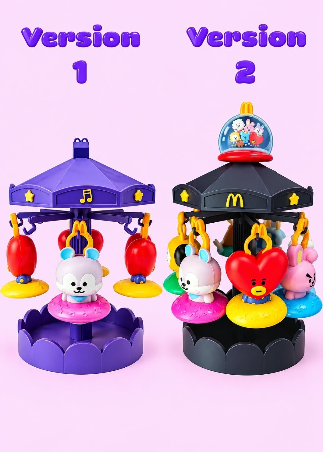 BTS carosel voor Mcdonald tiny tan, Verzenden, Onbekend, Nieuw, Onbekend